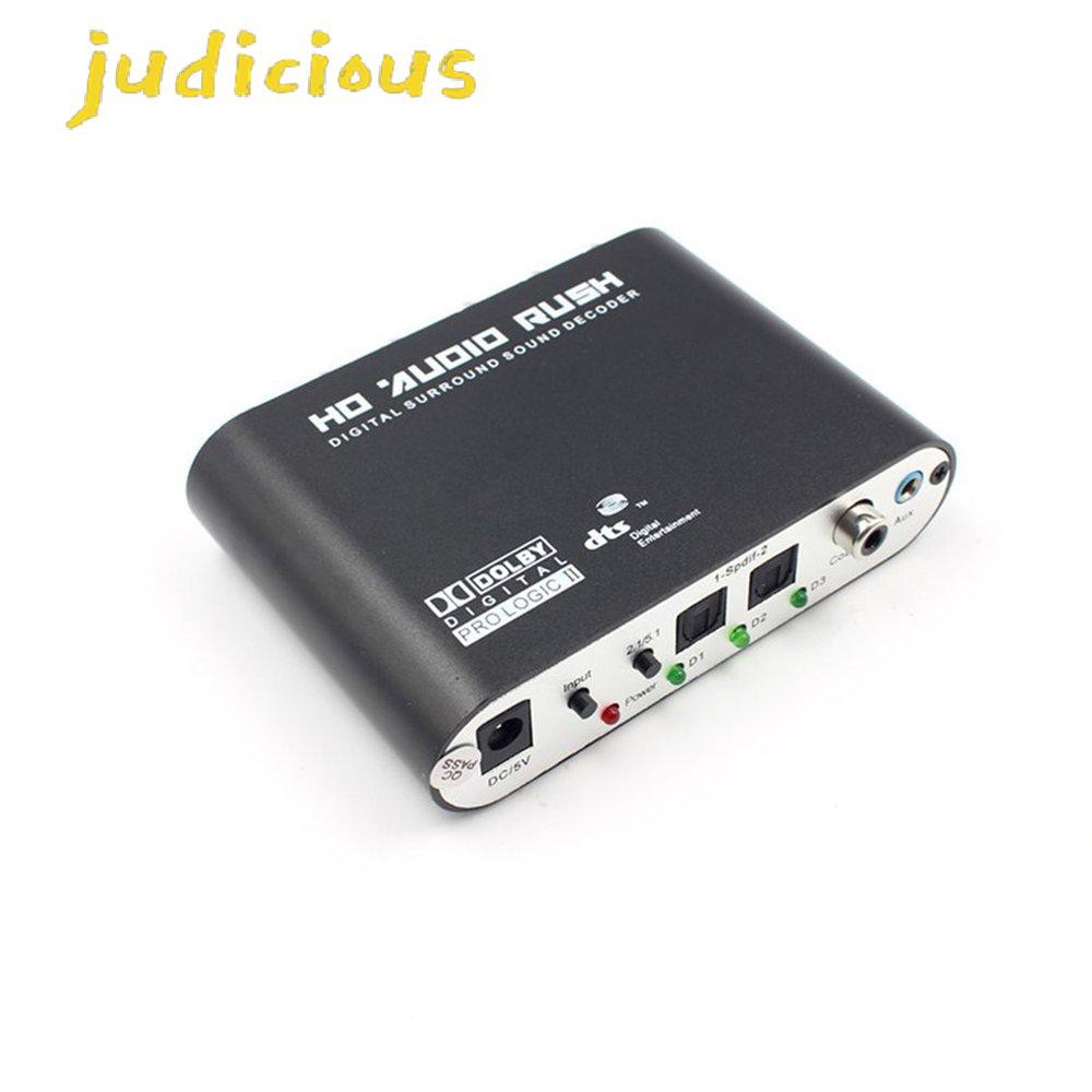 Bộ Giải Mã Âm Thanh 5.1 Dts / Ac-3 Quang Học Sang 5.1 Kênh Rca Analog | BigBuy360 - bigbuy360.vn