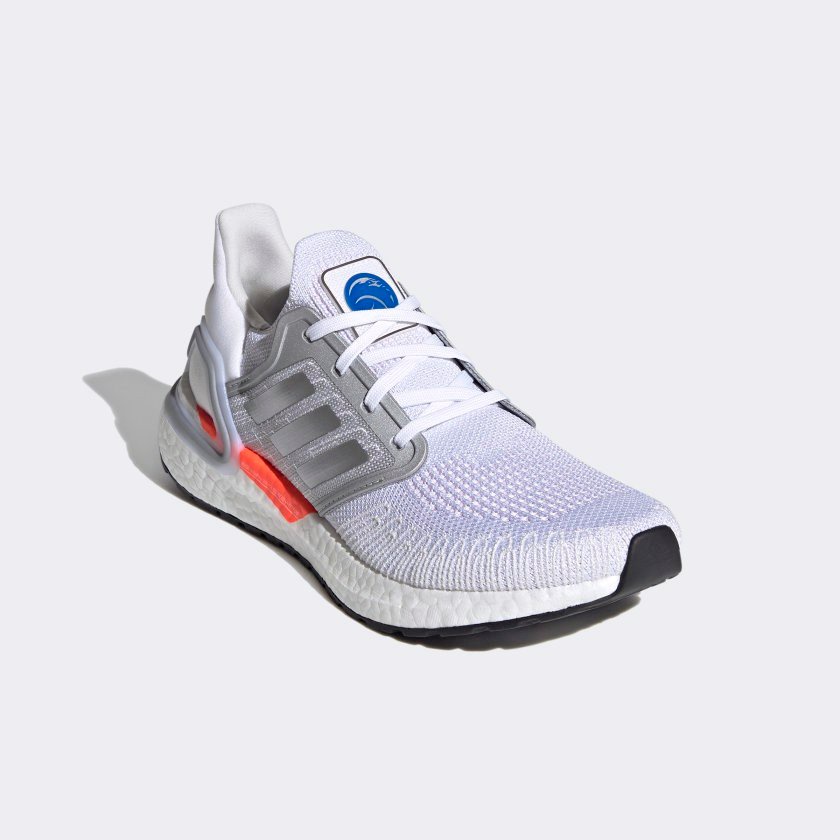 Giày thể thao Sneaker Adidas Ultra Boost 2020 x NASA màu Trắng Silver