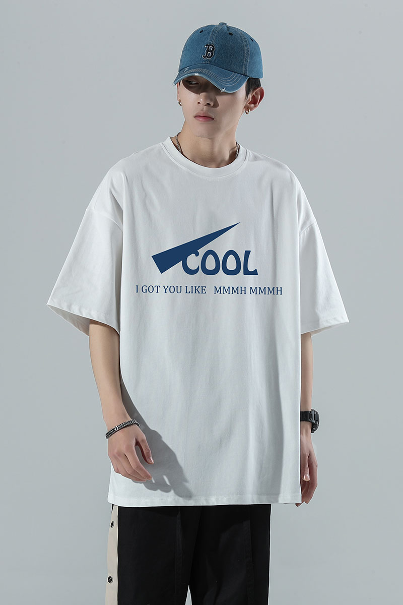 Áo thun Unisex tay COOL, áo phông form rộng (v98)