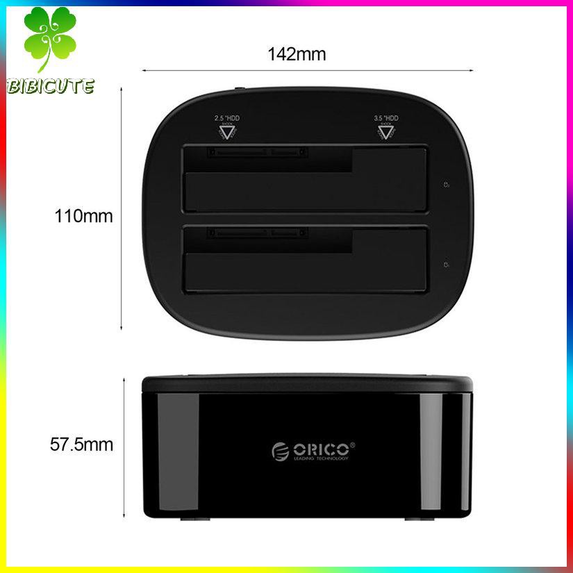Ổ Cứng Orico 6228us3-bk Dual Bay Usb3.0 2.5 / 3.5 Inch | BigBuy360 - bigbuy360.vn