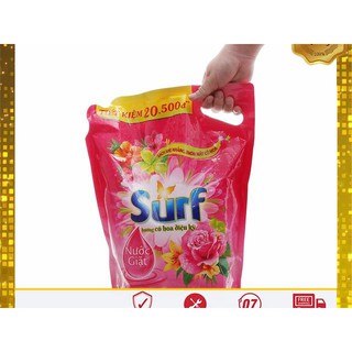 Nước Giặt Surf Túi 3.5kg Cỏ Hoa Dịu Kì