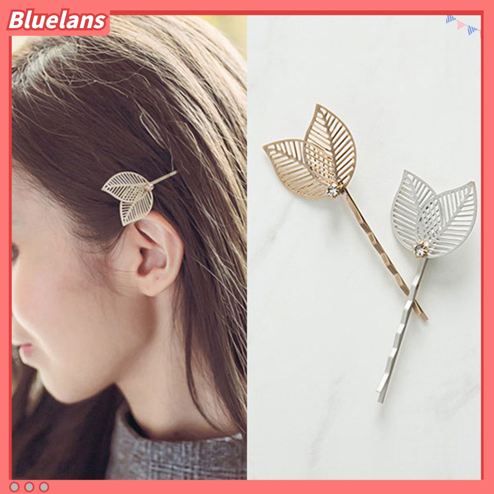 Kẹp tóc hình lá thanh lịch cho nữ