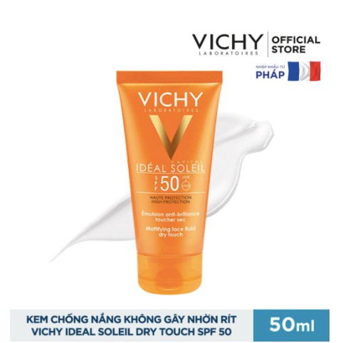 Kem chống nắng Vichy SPF 50 Ideal Soleil Emulsion Anti-Brillance mã MP47