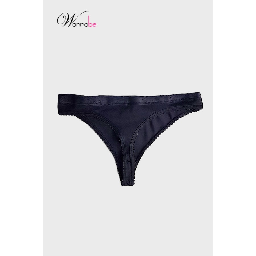 Quần lót t-back wannabe qlt03 lưng viền thun bản vừa dễ mặc