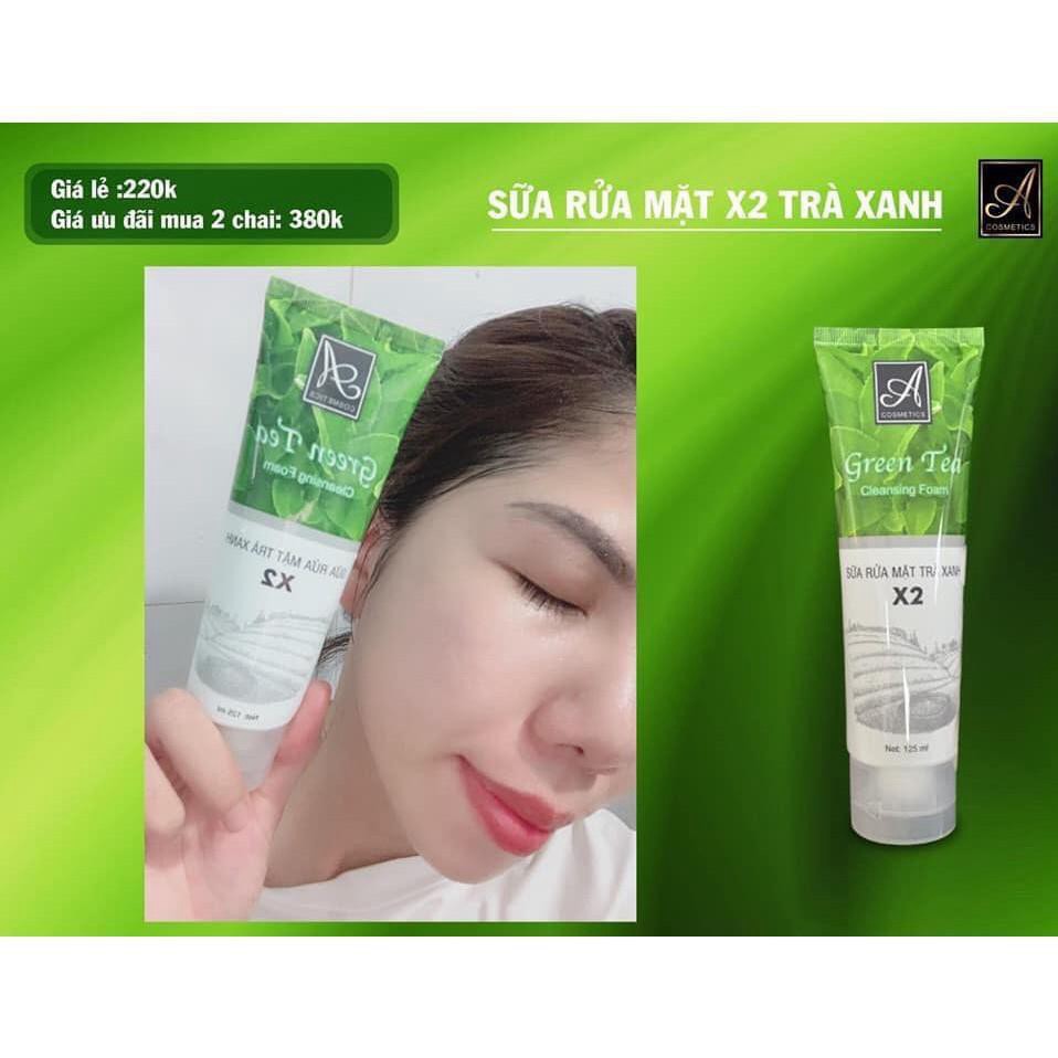 [XẢ KHO] Sửa rửa mặt trà xanh A cosmetics phương anh