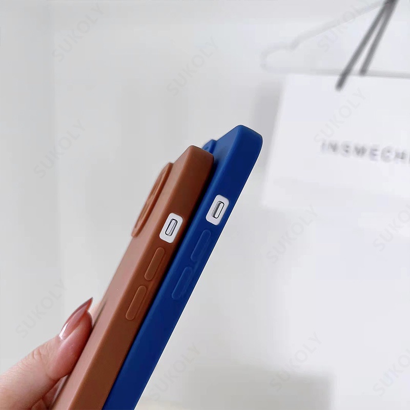Ốp điện thoại viền vuông màu trơn chống sốc cho Samsung Galaxy ss A11 A31 A51 A71 A10s A20s 4G 5G