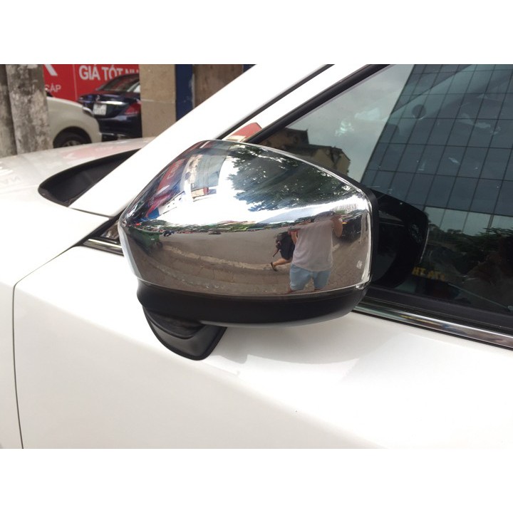 Bộ 2 Ốp Gáo Gương Xe Mazda-CX8 2019 2020 2021 Mạ Crom Cao Cấp có sẵn keo dính lắp đặt dễ dàng