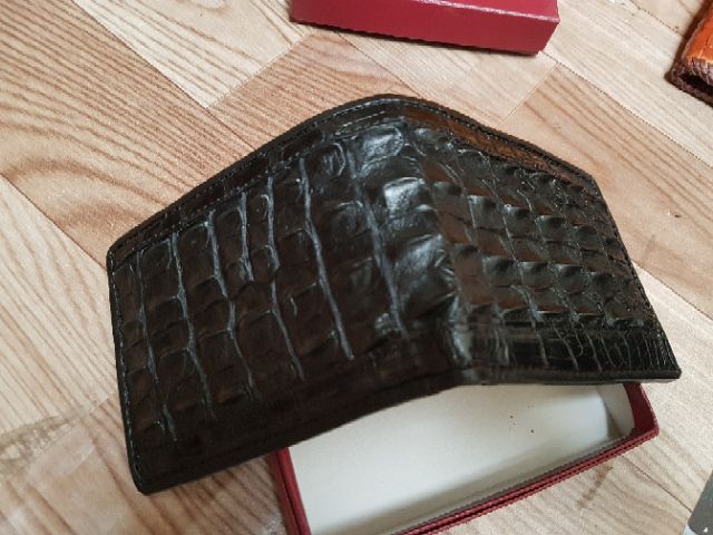 Ví nam 2 mặt da cá sấu sành điệu, đẳng cấp