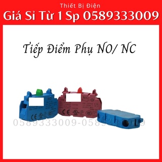 Tiếp điểm phụ NO / NC nút nhấn công tắc xoay