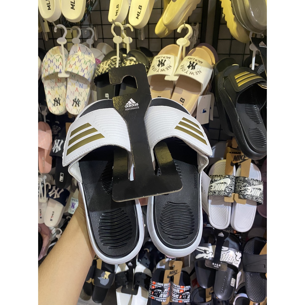 Dép nam alpha bounce trắng