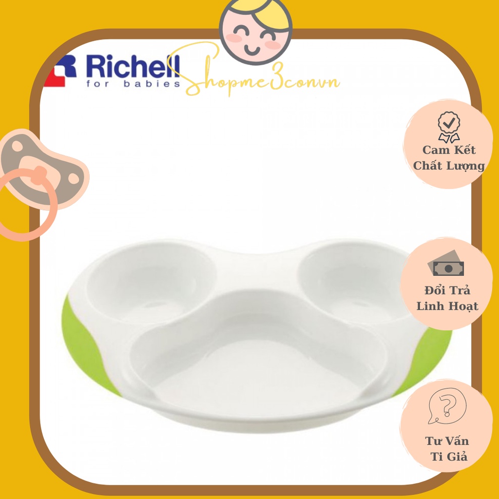 Khay Ăn Dặm Chủ Động 3 Ngăn Richell