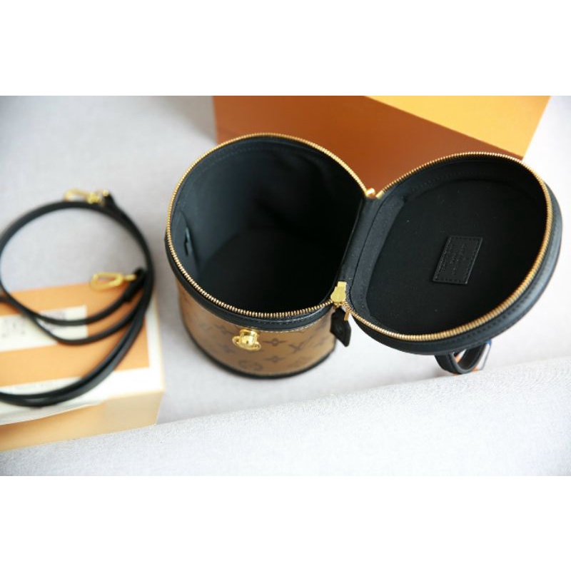 Túi LV Cannes 2 size phom chất đẹp kèm khăn quấn sang chảnh full 2 box nam châm vip