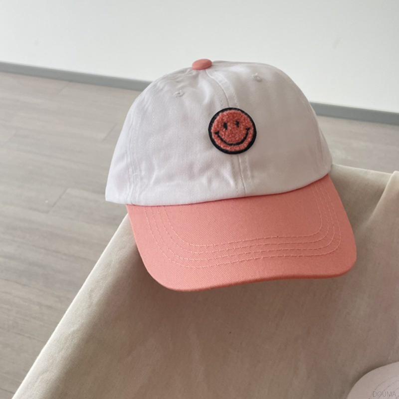 Mũ lưỡi trai có mặt cười thời trang xinh xắn cho các bé