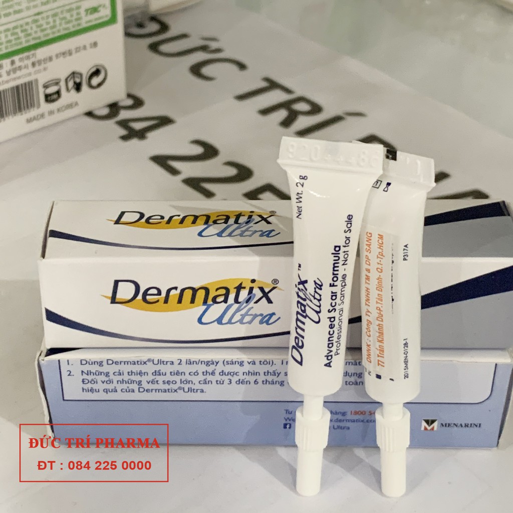 Kem làm mờ sẹo Dermatix Ultra Advanced Scar Formula Gel - 2g