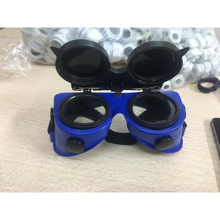 Kính bảo hộ hàn hơi 2 lớp mắt kính