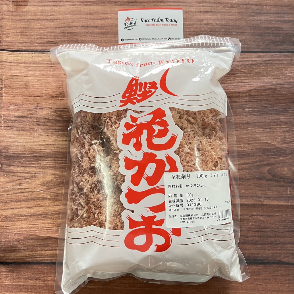 Cá Ngừ Bào Sợi Nhỏ Ito Hana Katsuo 100G - Nguyên liệu bánh Takoyaki, Okonomiyaki.