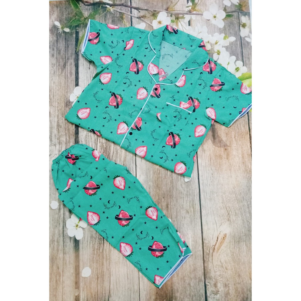 pijama tay ngắn quần dài