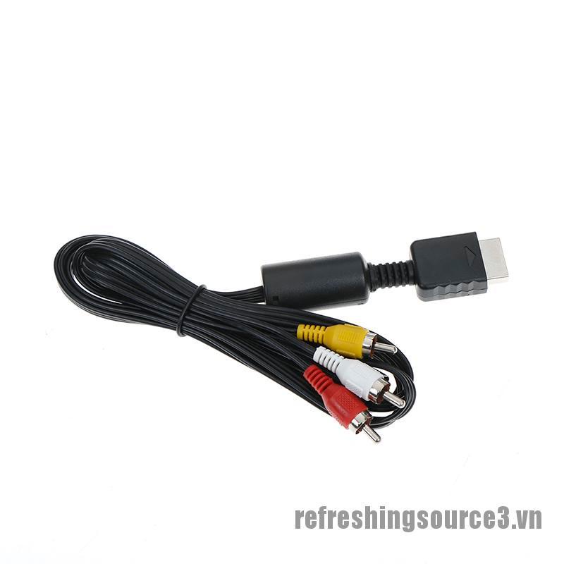 Dây Cáp Av Video 3 Đầu Cho Ps2 Ps3 Play