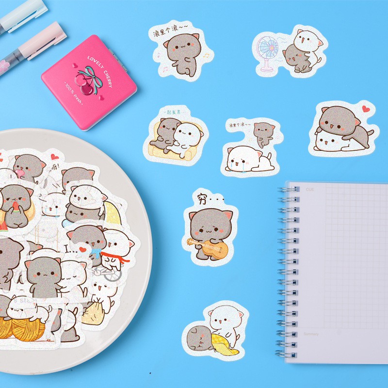 Set 40 Sticker Icon facebook | Sticker Dán Nón Bảo Hiểm Chống Nước