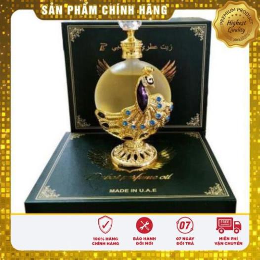 [CHÍNH HÃNG] - Nước hoa tinh dầu Dubai con công mẫu thiết kế 15ml ( Mẫu lớn ) | BigBuy360 - bigbuy360.vn