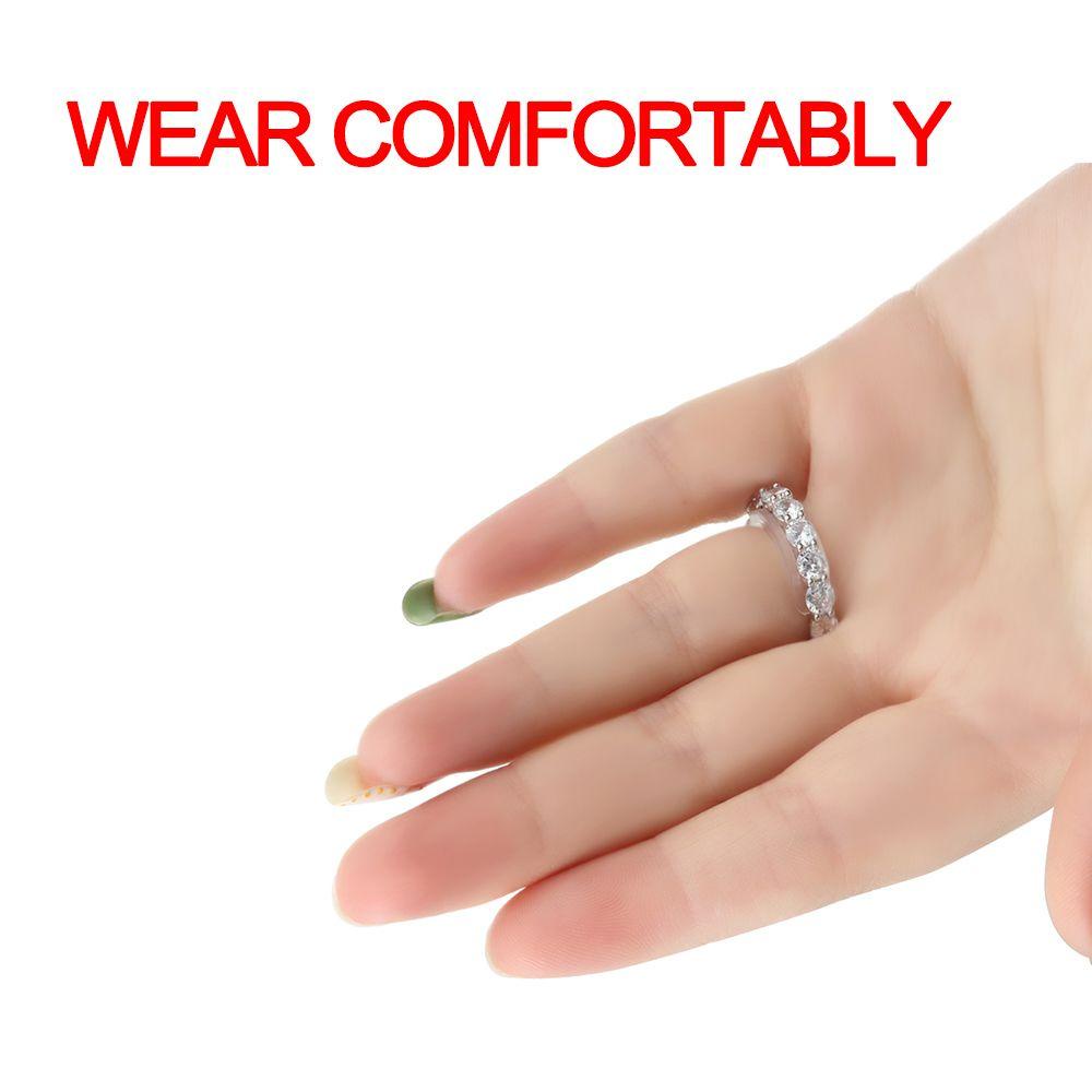 MOILYVN Set 8 Miếng Đệm Điều Chỉnh Kích Thước Nhẫn Vô Hình