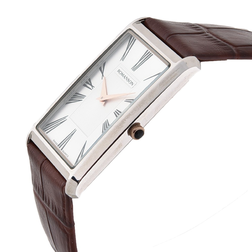 Đồng hồ nam chính hãng Hàn Quốc Romanson TL0390MJWH, máy Thụy Sĩ, miễn phí thay pin - Galle Watch