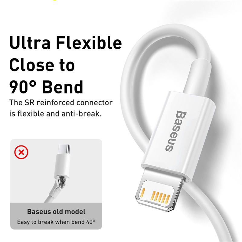 Cáp sạc cho IP Baseus Superior Series Fast Charging Data Cable