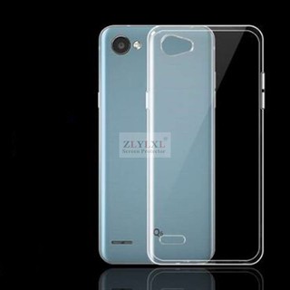 Ốp Điện Thoại Silicon Màu Trong Suốt Thời Trang Cho Lg Q6