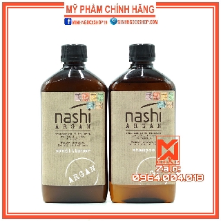 ✅[ NASHI ] DẦU GỘI XẢ PHỤC HỒI HƯ TỔN NASHI ARGAN 500ML-CHÍNH HÃNG