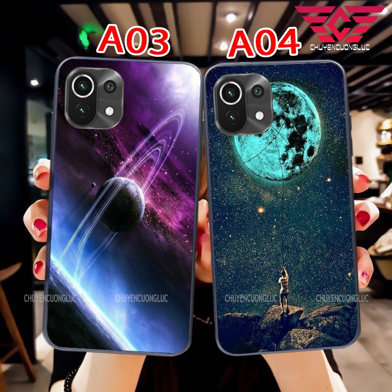 [HOT] ỐP LƯNG XIAOMI MI 11 LITE GALAXY NEW CỰC ĐẸP MẶT SAU BẰNG KÍNH