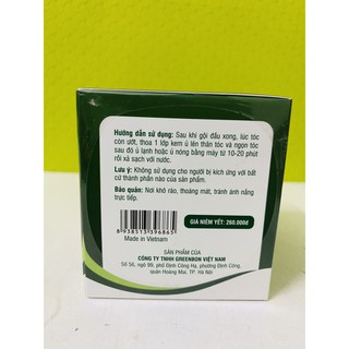 Ủ bơ dưỡng tóc GREENBON