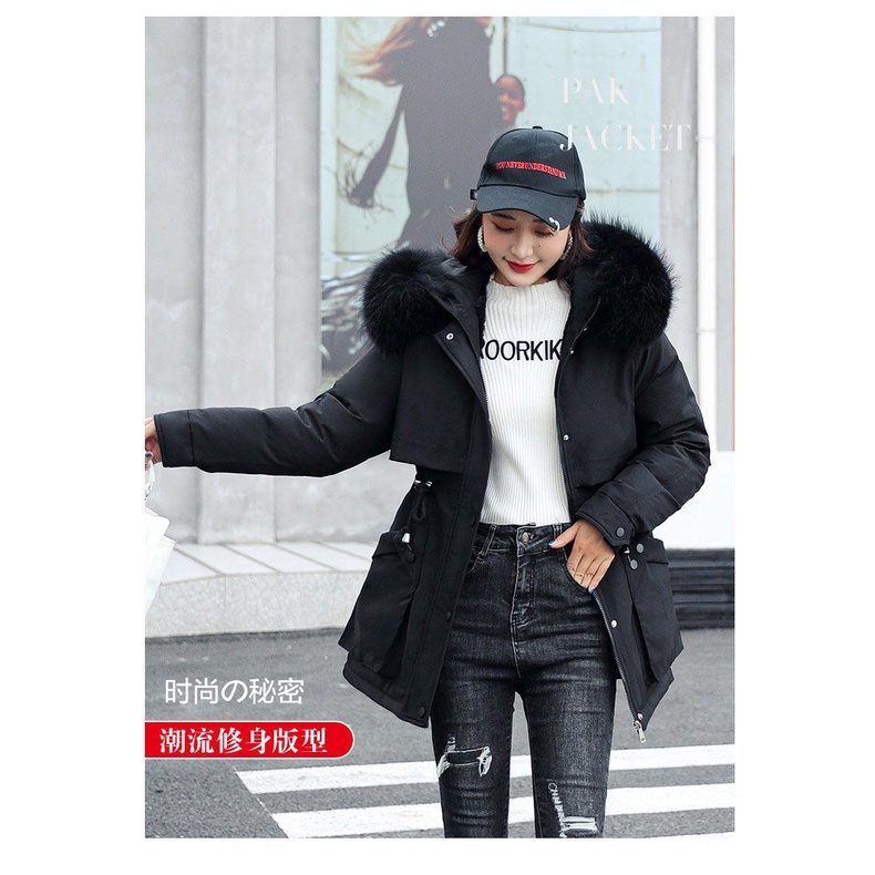 Áo phao parka nữ lót lông cừu hàng đẹp loại 1 ZIN99 STORE