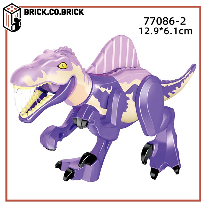 Đồ Chơi Lắp Ráp Non LEGO Khủng Long Mô Hình Dinosaur Jurrasic World - Thế Giới Khủng Long 77086 MẪU MỚI