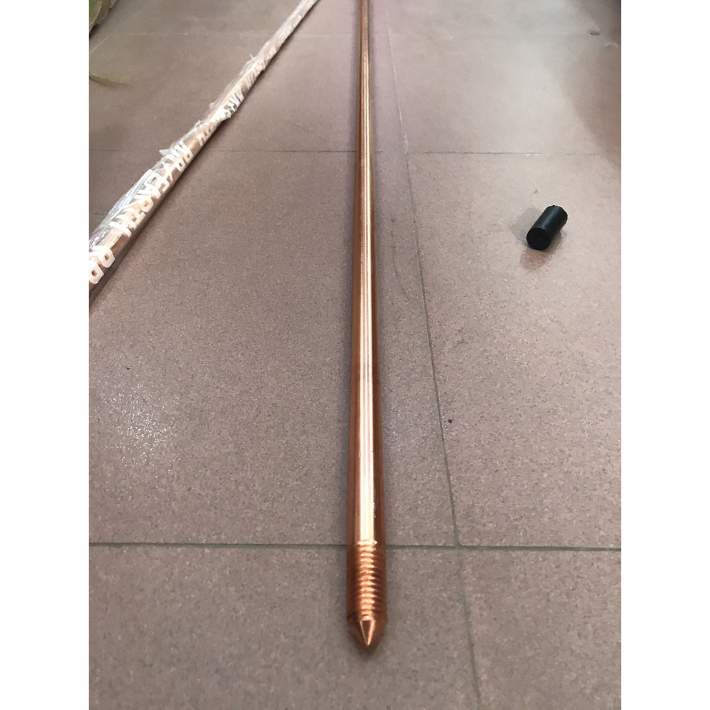 cọc tiếp địa thép mạ đồng Ram ratna ẤN ĐỘ D16 dài 2.4m
