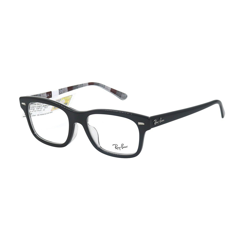 (Hàng chính hãng) Gọng kính nam nữ Rayban RB5383F 8089 màu sắc thời trang, thiết kế dễ đeo bảo vệ mắt