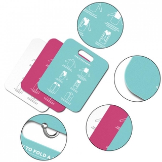 Bảng Gấp Quần Áo Trẻ Em / Người Lớn Có Kẹp Sắp Xếp Quần Áo Giặt (Màu Trắng Đỏ Nhạt)