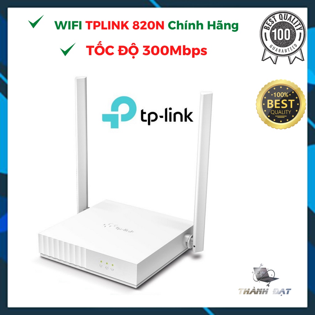 Wifi ,Wifi TPlink ,Bộ phát WiFi TPlink TL-WR 820N chuẩn N tốc độ 300Mbps