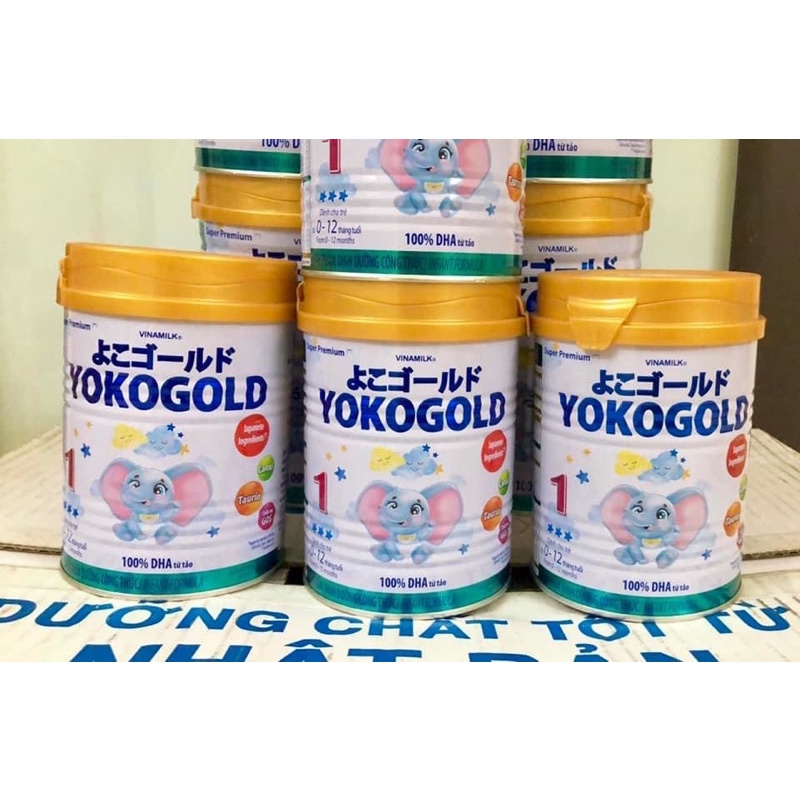 COMBO 6 LON SỮA BỘT VINAMILK YOKO GOLD số 1