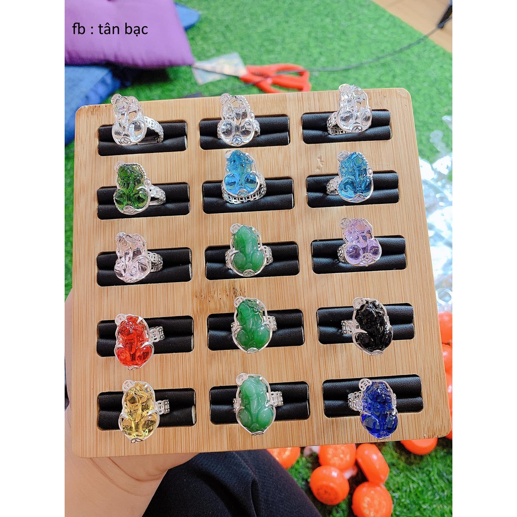 Nhẫn bạc 925 , nhẫn tỳ hưu đá phong thủy , thân kim tiền , may mắn, tài lộc - đại phát