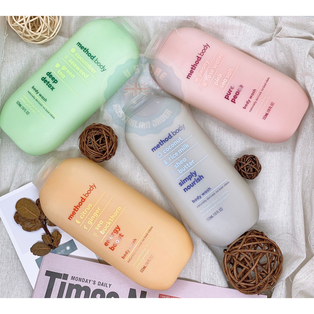 Sữa tắm method body 532ml