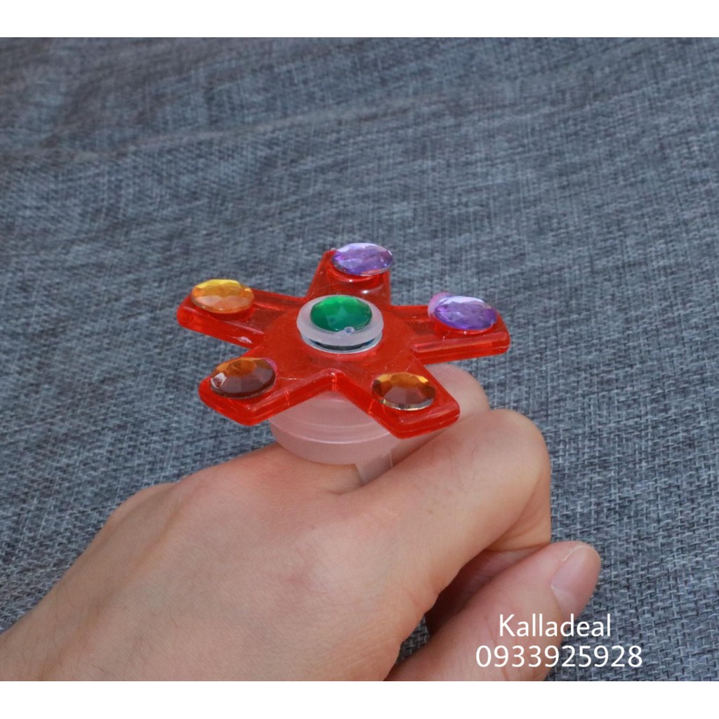 Nhẫn Con Quay Spinner Có Đèn