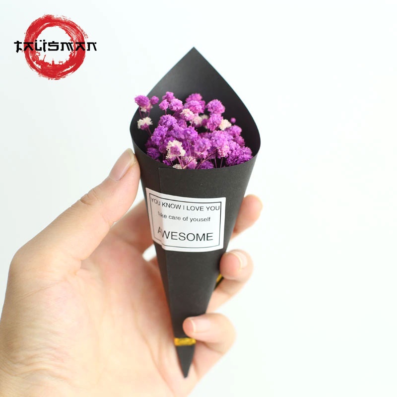Bó hoa ốc quế baby khô mini vĩnh cửu trang trí, quà tặng decor trang trí nhà cửa