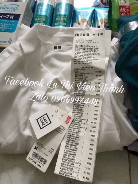 Áo sơ mi trắng Uniqlo,áo sơ mi uniqlo hàng chuẩn.