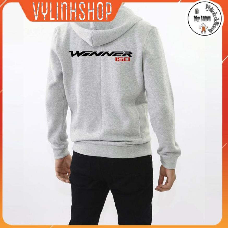 Hoodie Nam VYLINHSHOP Áo khoác nỉ hoodie Winner 150 chất nỉ bông dày ấm mềm mịn dáng rộng thoải mái