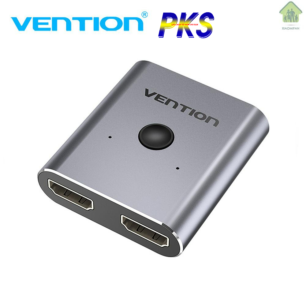Bộ chia Vention HDMI chuyển đổi KVM hai chiều 1 ra 2 , 2 vào 1 Cho Máy Tính Pc Laptop Ps4 Xbox