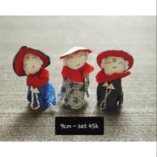 Set búp bê đồ gấm