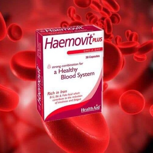 Viên Sắt Haemovit Plus-Hộp 30 Viên Dành Cho Người Thiếu Sắt Và Bổ Máu