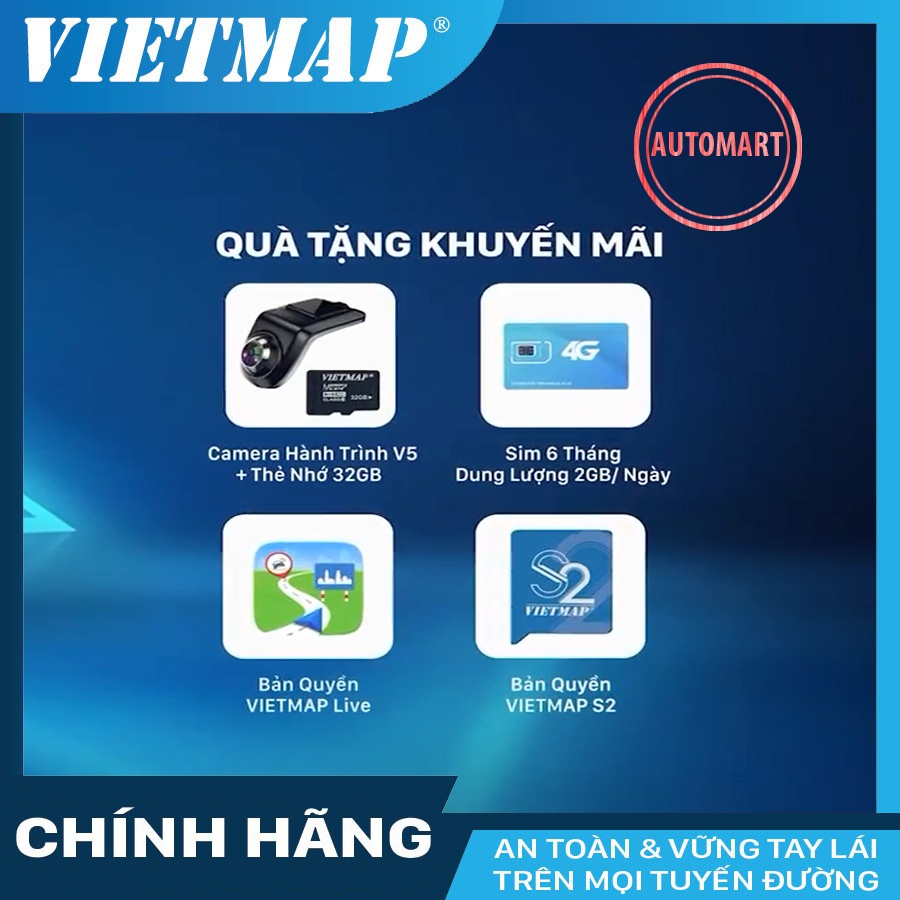 Màn hình Android VIETMAP DQ8 PRO