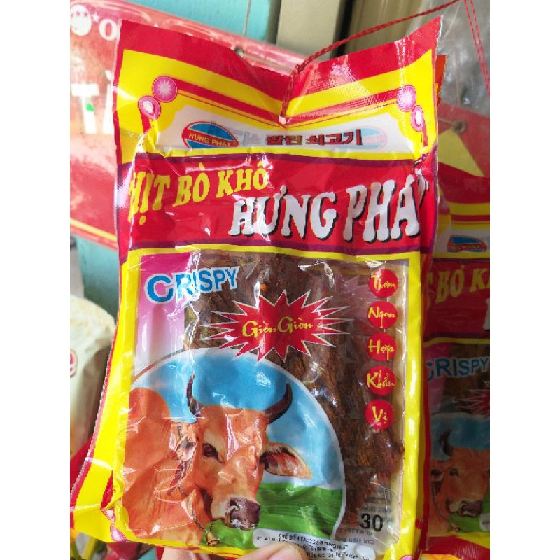 5 bịch Khô Bò Hưng  Phát