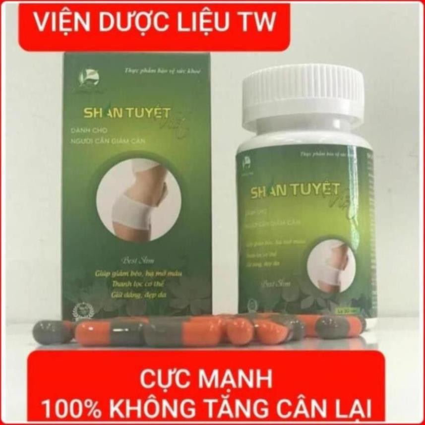 [LT GIẢM 5KG KHÔNG TĂNG LẠI] Shan Tuyết Việt - Giảm Cân Nhà Thuốc Viện Nghiên cứu và phát triển Y dược Dân Tộc